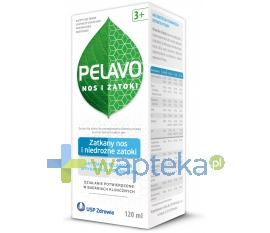 USP ZDROWIE SP. Z O.O Pelavo Nos i Zatoki syrop 120ml