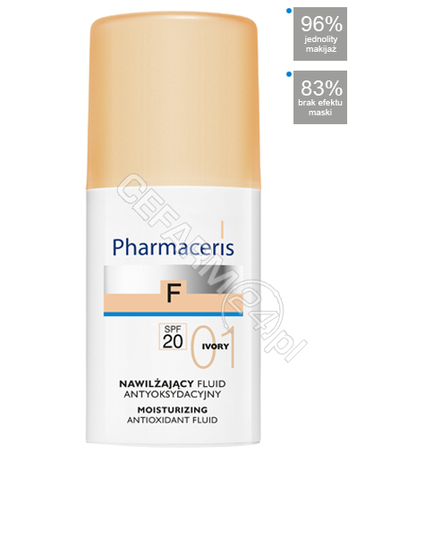 DR IRENA ERIS Pharmaceris f - nawilżający fluid antyoxydacyjny z sylimaryną spf 20 (01 ivory) 30 ml