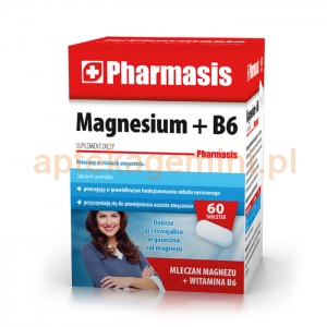 EKSPRES APTECZNY Pharmasis Magnesium + B6, 60 tabletek