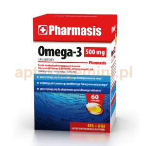 EKSPRES APTECZNY Pharmasis Omega-3 500mg, 60 kapsułek