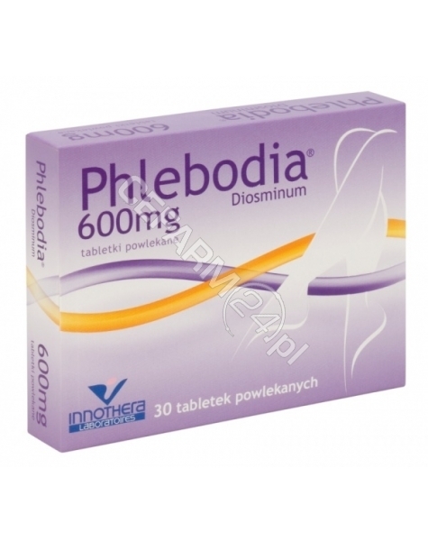 INNOTECH Phlebodia 600 mg x 30 tabl powlekanych