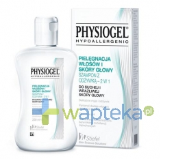 STIEFEL LABORATOIRES LTD. PHYSIOGEL Szampon z odżywką 2w1 hypoalergiczny 250 ml - Krótka data ważności - do 31-01-2016