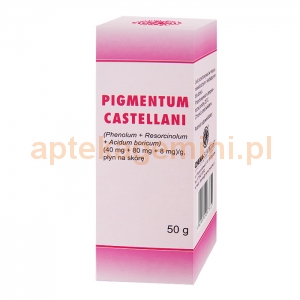 CHEMA-ELEKTROMET Pigmentum Castellani, płyn, 50g