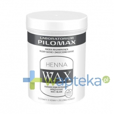 PILOMAX SP. Z O.O. Pilomax WAX HENNA Maska włosy ciemne 480ml