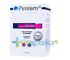 MEDANA PHARMA SPÓŁKA AKCYJNA PIROLAM szampon 6 saszetek po 6ml