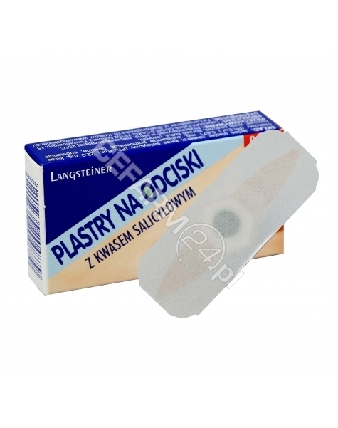 LANGSTEINER Plastry na odciski z kwasem salicylowym x 8 szt