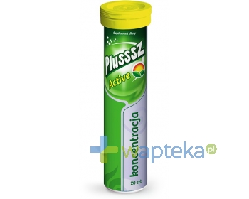 POLSKI LEK Plusssz NB Active 20 tabletek musujących