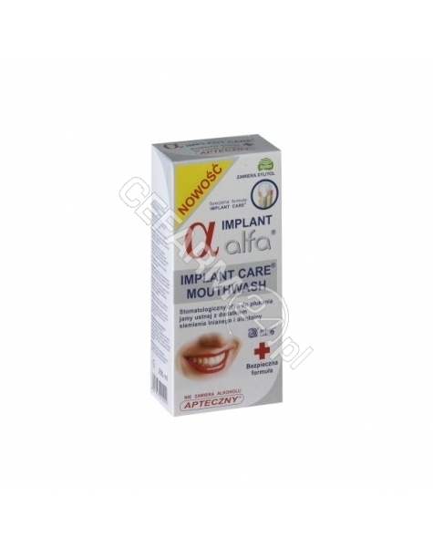 ATOS Płyn do płukania ust alfa implant care 200 ml