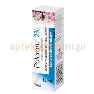 POLFA WARSZAWA Polcrom, 2% aerozol do nosa, 15ml