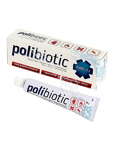 AFLOFARM Polibiotic (5mg+5000jm+400jm)/g maść 15 g