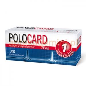 PFIZER Polocard 75mg, 30 tabletek