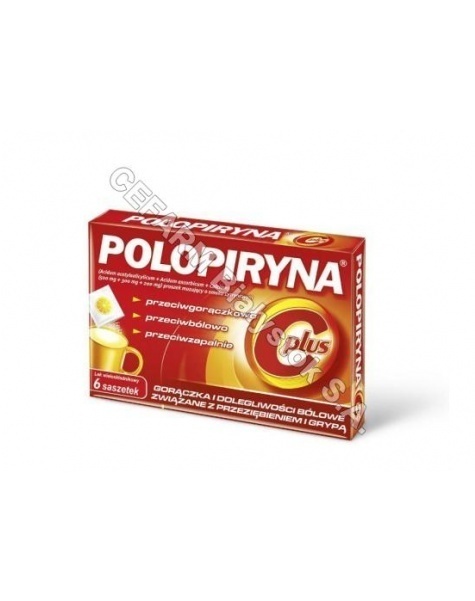 POLPHARMA Polopiryna c plus x 6 sasz