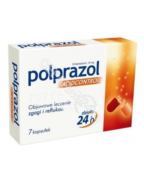 POLPHARMA Polprazol acidcontrol 10 mg x 14 kaps