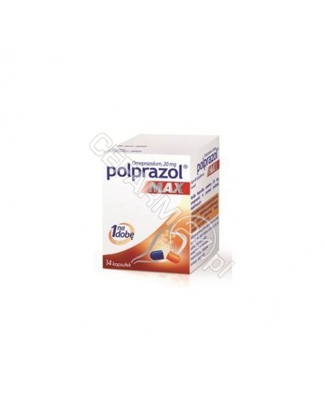 MEDANA PHARM Polprazol max 20 mg x 14 kaps dojelitowych