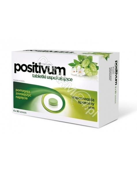 AFLOFARM Positivum tabletki uspokajające x 180 tabl