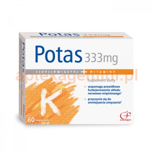 COLFARM Potas 333mg, 60 kapsułek