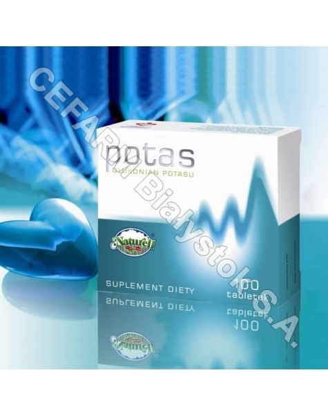 NATURELL Potas 80 mg x 100 tabl