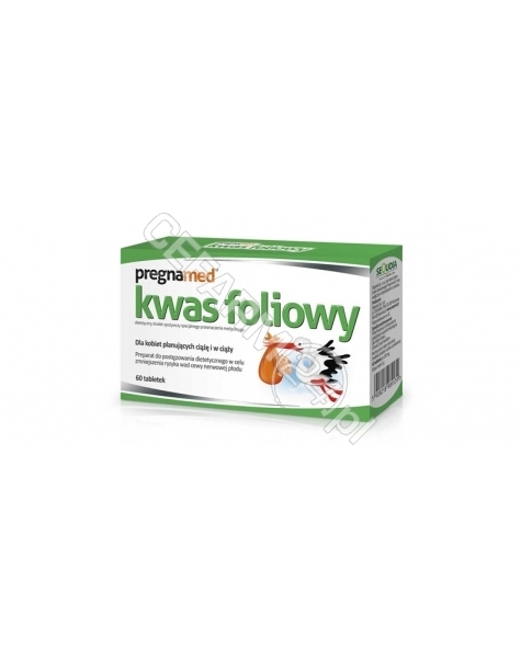 SEQUOIA Pregnamed kwas foliowy 0,4 mg x 60 tabl