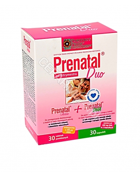 PURITAN'S PR Prenatal duo classic x 30 kaps + dha x 30 kaps