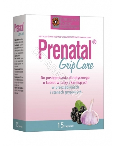 PURITAN'S PR Prenatal gripcare x 15 kaps