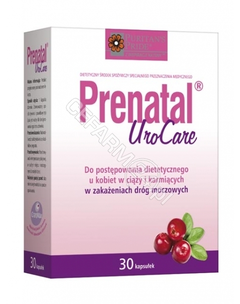 PURITAN'S PR Prenatal urocare x 30 kaps