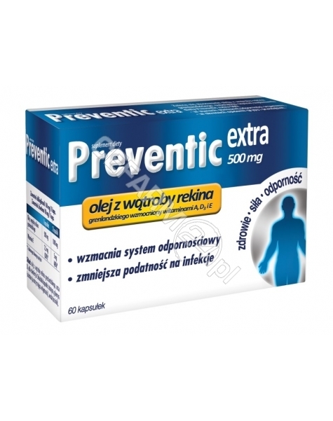 AFLOFARM Preventic extra 500 mg x 60 kaps