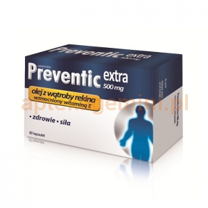 Aflofarm Preventic Extra 500mg, 60 kapsułek