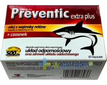 AFLOFARM FABRYKA LEKÓW SP.Z O.O. Preventic Extra Plus 60 kapsułek