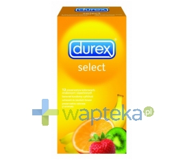 LRC PRODUCTS LONDON Prezerwatywy DUREX Select 12 sztuk