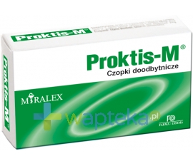 MIRALEX SP.Z.O.O. Proktis-M czopki doodbytnicze 10 sztuk
