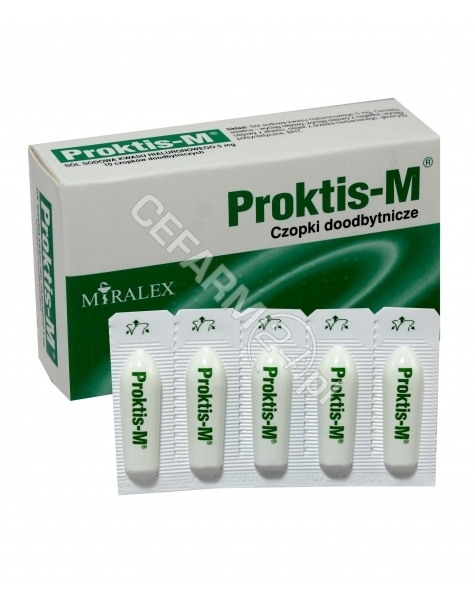 MIRALEX Proktis-M x 10 czopków