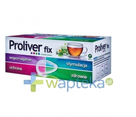 Aflofarm Proliver herbatka fix, 20 saszetek