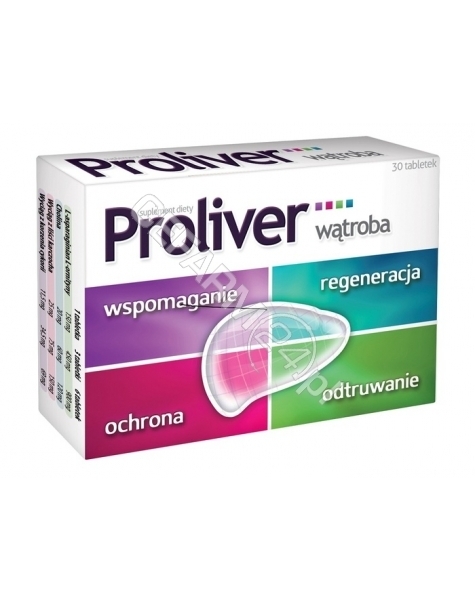 AFLOFARM Proliver wątroba x 30 tabletek