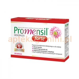 SEQUOIA SP. Z O.O. Promensil Forte Menopauza 30 tabletek
