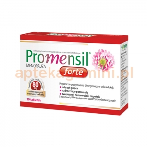 SEQUOIA Promensil Forte Menopauza, 30 tabletek