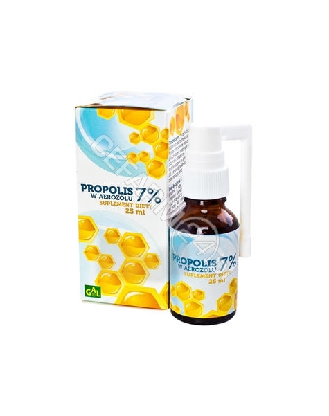 GAL Propolis 7% w aerozolu płyn 25 ml (GAL)