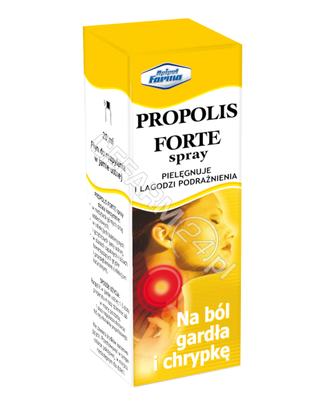 APIPOL-FARMA Propolis forte spray do pielęgnacji jamy ustnej 20 ml