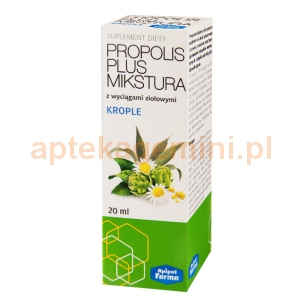 APIPOL FARMA Propolis Plus Mikstura, krople, 20ml