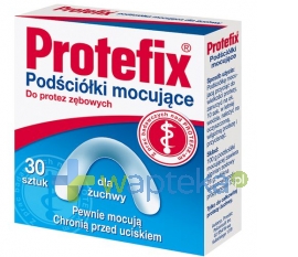 QUEISSER PHARMA GMBH & CO. Protefix podściółki mocujące dla żuchwy 30 sztuk