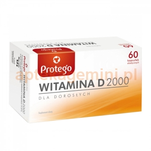 SALVUM Protego Witamina D 2000, 60 kapsułek