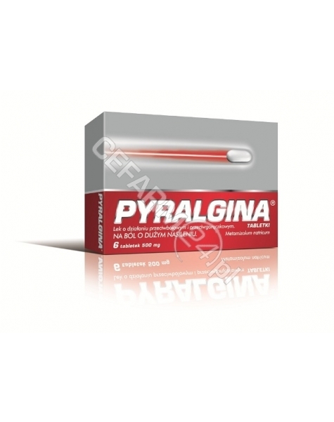POLPHARMA Pyralgina 500 mg x 6 tabl