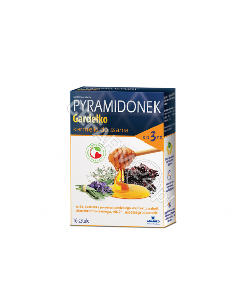 ADAMED Pyramidonek gardełko x 16 karmelków