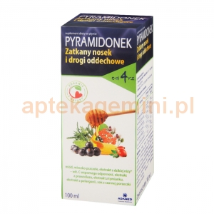 Adamed Pyramidonek Zatkany nosek i drogi oddechowe, od 4 lat, 100ml