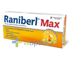 BERLIN CHEMIE AG Raniberl Max 20 tabletek