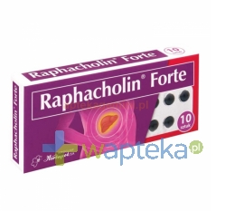 HERBAPOL WROCŁAW Raphacholin forte, 10 tabletek