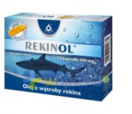 OLEOFARM Rekinol 500 mg 72 kapsułki