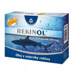 OLEOFARM Rekinol 500mg, 72 kapsułek