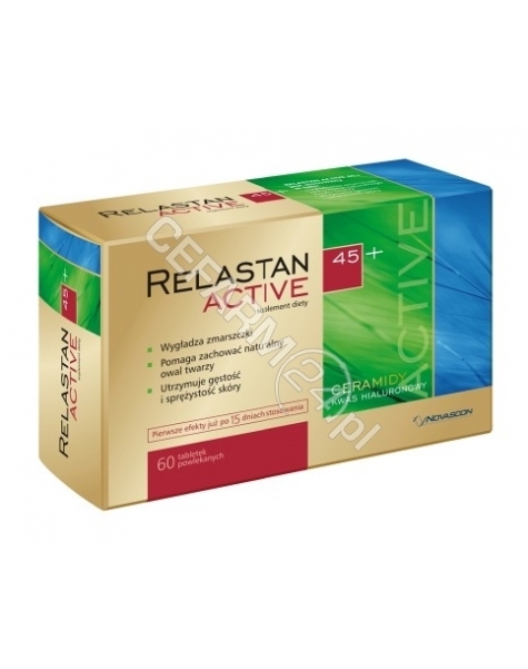 NOVASCON Relastan active 45+ x 60 tabl powlekanych