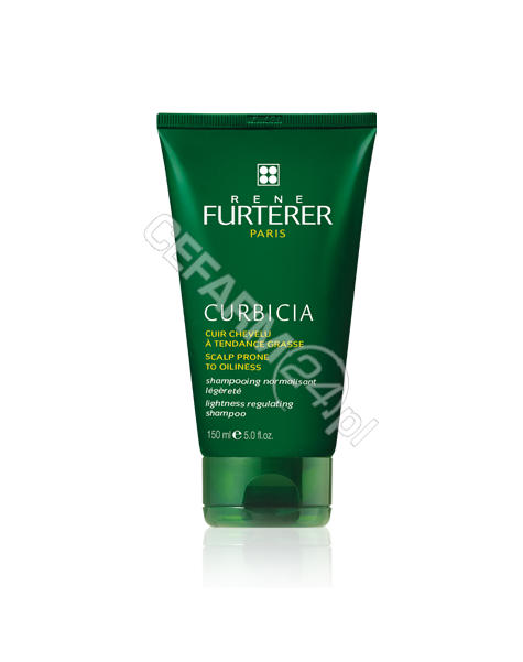 RENE FURTERER Rene Furterer Curbicia szampon regulujący wydzielanie sebum do skóry głowy z tendencją do przetłuszczania się i każdego rodzaju włosów 150 ml