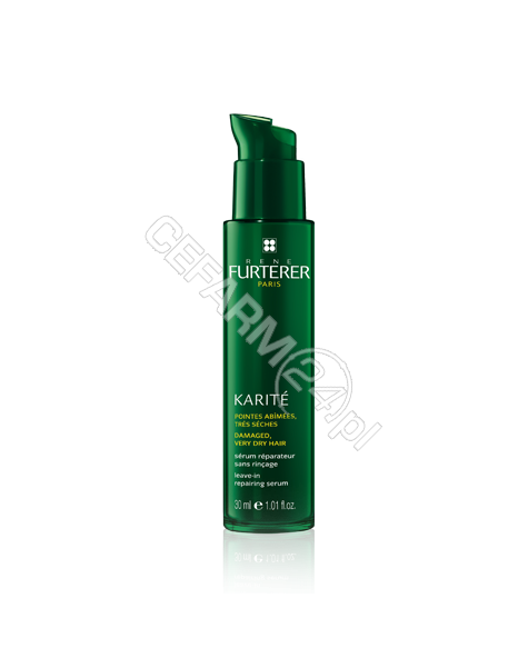 RENE FURTERER Rene Furterer Karite serum odbudowujące bez spłukiwania zniszczone, bardzo suche końcówki 30 ml